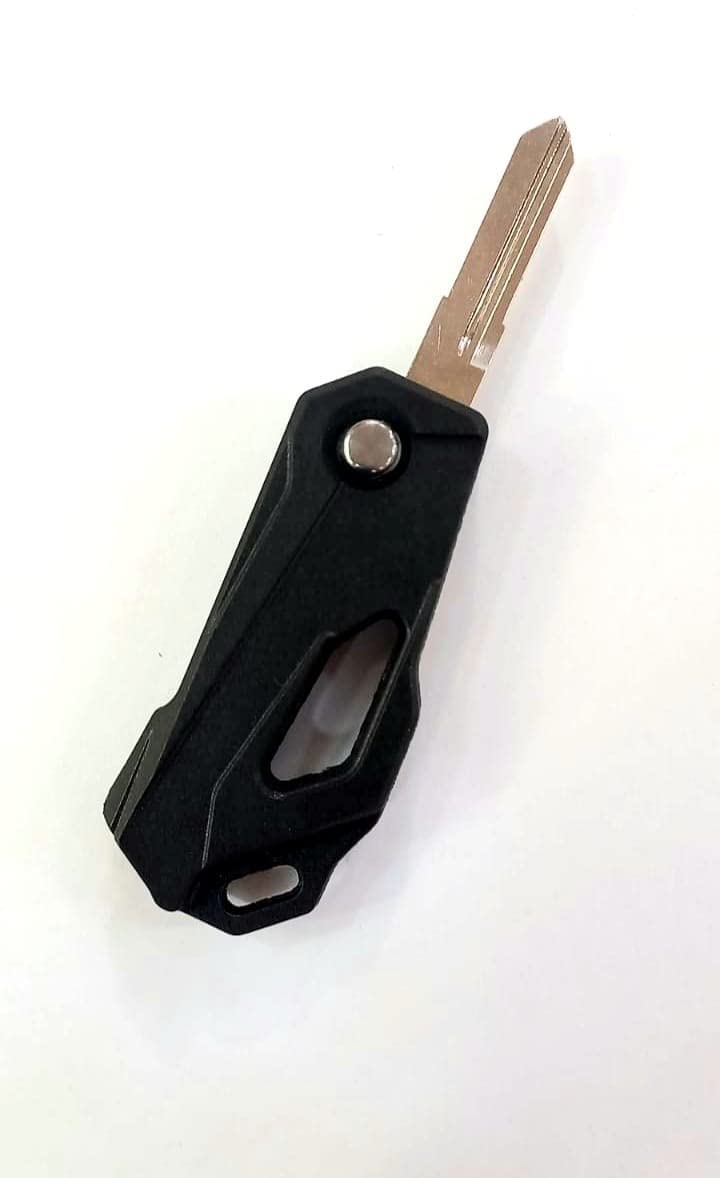 Zimba Motorcycle Folding Flip Key Uncut Blade Blank Key for All
