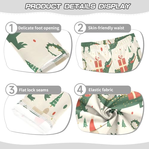 Bolaz Toddler Girls Leggings Printed Yoga Pants Leggings Crocodiles Gifts for Kids3