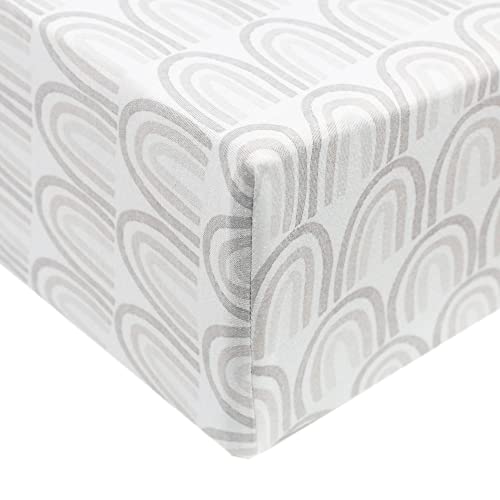 Image of Copper Pearl Premium Knit Baby Crib Sheets for Standard Mattresses, Breathable and Soft, Bliss
