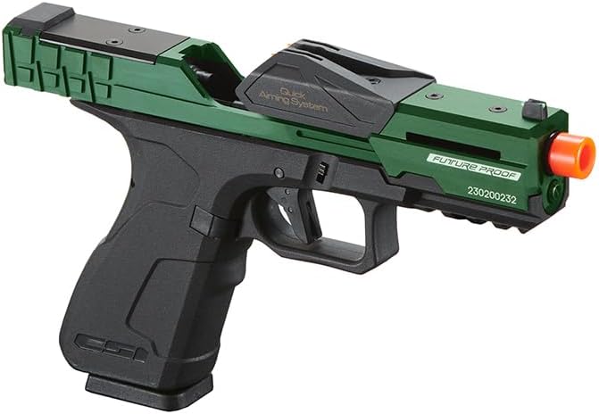 Lancer Tactical x CSI XG8 Aluminum Airsoft Pistol - (Metal/OD Green)