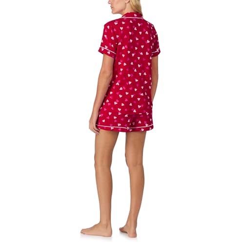 Image of kate spade new york Short Sleeve Knit Shorty Pj Set