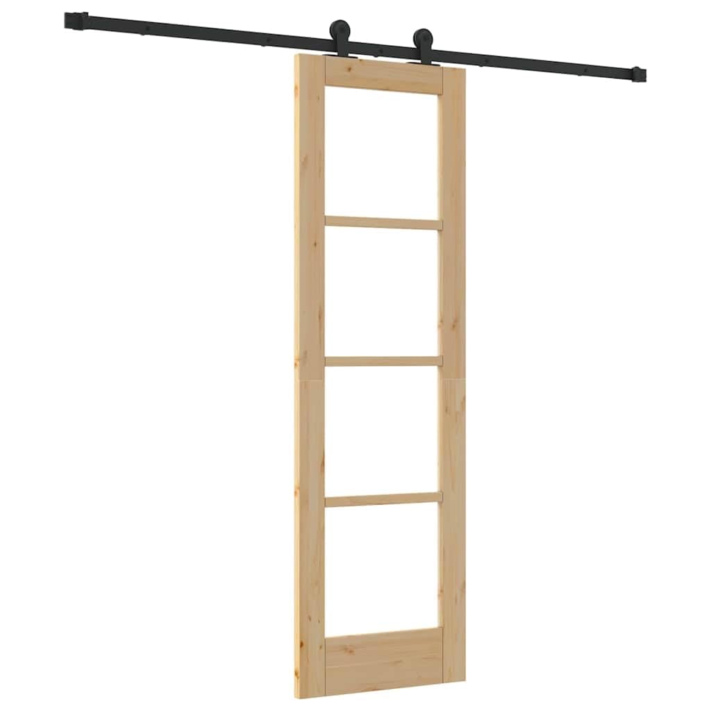 Porta scorrevole Orkdal naturale, 61 x 198,5 cm, in legno