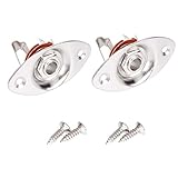 Einzelgröße: L * B: 48,2 * 25,6 mm (1,9 * 1,01 Zoll), Schraubenlochdurchmesser 3,5 mm (0,14 Zoll), Schraubenloch von Mitte zu Mitte: 37 mm (1,46 Zoll)