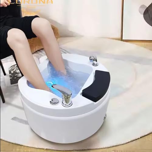 Spa de pies acrílico con masaje y calentamiento miniatura 7