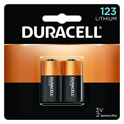 Duracell - 123 High Power Lithium Batteries - 2 Count (Renewed)