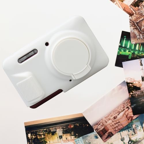 Funda de silicona para cámara Kodak PIXPRO FZ55 blanca miniatura 7