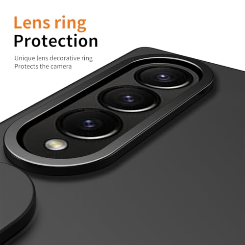 Protection écran Z Fold 4 intégrée contre rayures avec coque fine