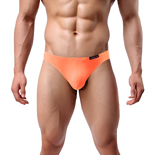 Avidlove Mens Bikini Briefs Low Rise Underwear Moisture-Wicking Stretch Microfiber Bikini 4-Pack Swimwear Thong thumb #2