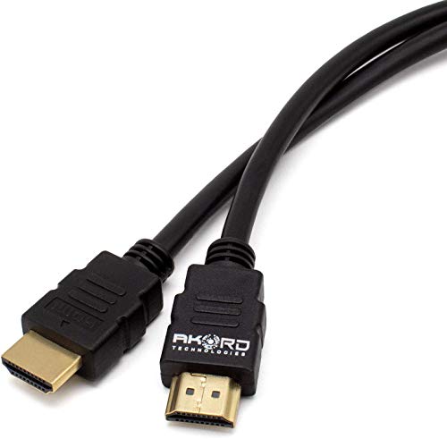 AKORD 1.5m Pro HDMI v1.4a HD High Speed 4K 2160p 3D Lead Cable - Black