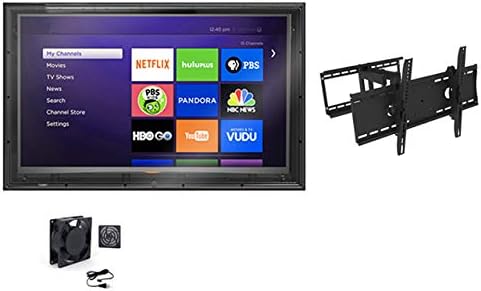 The TV Shield 52-55" Outdoor TV Enclosure, Combo Pack (Full Motion Mount and Fan), (2nd Generation), Fits 52-55" Television