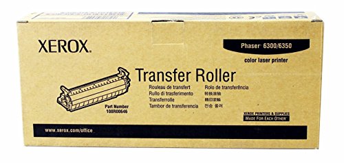 Genuine Xerox Transfer Roller for The Phaser 6300/6350/6360/6360Y, 108R00646, Black