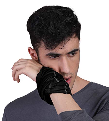 FREECULTR Unisex Printed Bamboo Bandana Anti Microbial Multipurpose Headband Cloth Face Mask for Dust and Sun Protection - Image 5