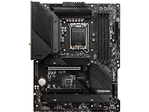 Image of MSI MAG B660 Tomahawk WiFi DDR4 Gaming Motherboard (ATX, 12th Gen Intel Core, LGA 1700 Socket, DDR4, PCIe 4, 2.5G LAN, M.2 Slots, Wi-Fi 6)
