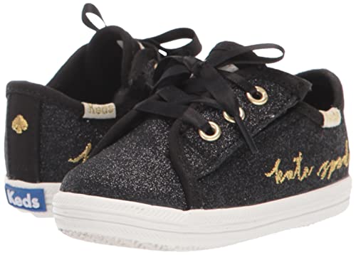 Keds Baby Kickstart Crib Sneaker, Black, 3 Us Unisex Infant #TOP6