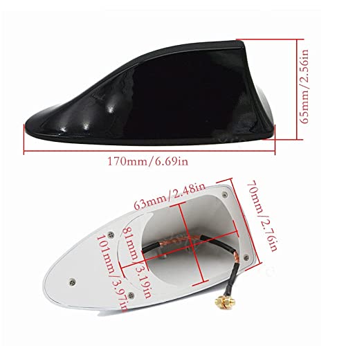 Antenne requin voiture pour trajets sans grésillement - 4