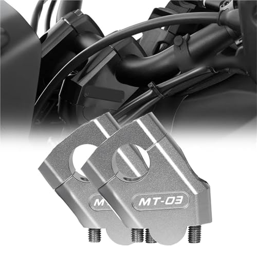 Für Yamaha MT03 MT-03 MT Motorrad Lenker Riser Erhöhung Clamp Mount Pit Bike Mt03 Abenteuer Zubehör 22mm/28mm