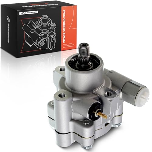 A-Premium Power Steering Pump Compatible with Nissan Frontier 1998-2008, NP300 2009, Pickup 2005-2007, Xterra 2000-2004, L4 2.4L Gas, Replace # 491103S505, 491103S500