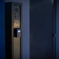 ABUS KeyGarage 787 LED - Schlüsselbox zur Wandmontage - mit beleuchteten Zahlenwalzen - für Schlüssel oder kleine Wertgegenstände - 83854 - Schwarz-Silber – Ansicht 9