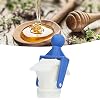 Honey Extractor Valve, Plastic Honey Gate Valve with Screwdriver Honey Extractor Accessory Beekeeping Supplies