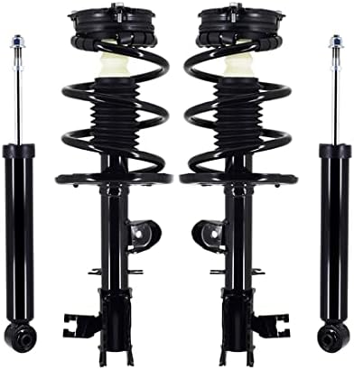 Pair Of 2 Front Complete Strut & Coil Spring Assemblies For 2013 Infiniti JX35 - Quick Strut