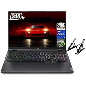 Lenovo 2024 Newest Legion Pro 5i Gaming Laptop, 16″ 240Hz WQXGA Display, Intel Core i9-13900HX, NVIDIA GeForce RTX 4070, 64GB DDR5, 2TB SSD, Wi-Fi 6E, Backlit Keyboard, Win 11 Home, with Laptop Stand
