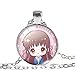 Nowy kosz owoce naszyjnik wisiorek Yuki Kyo Shigure Anime wisiorki okrągłe szklane zdjęcie naszyjniki 25 mm biżuteria prezenty