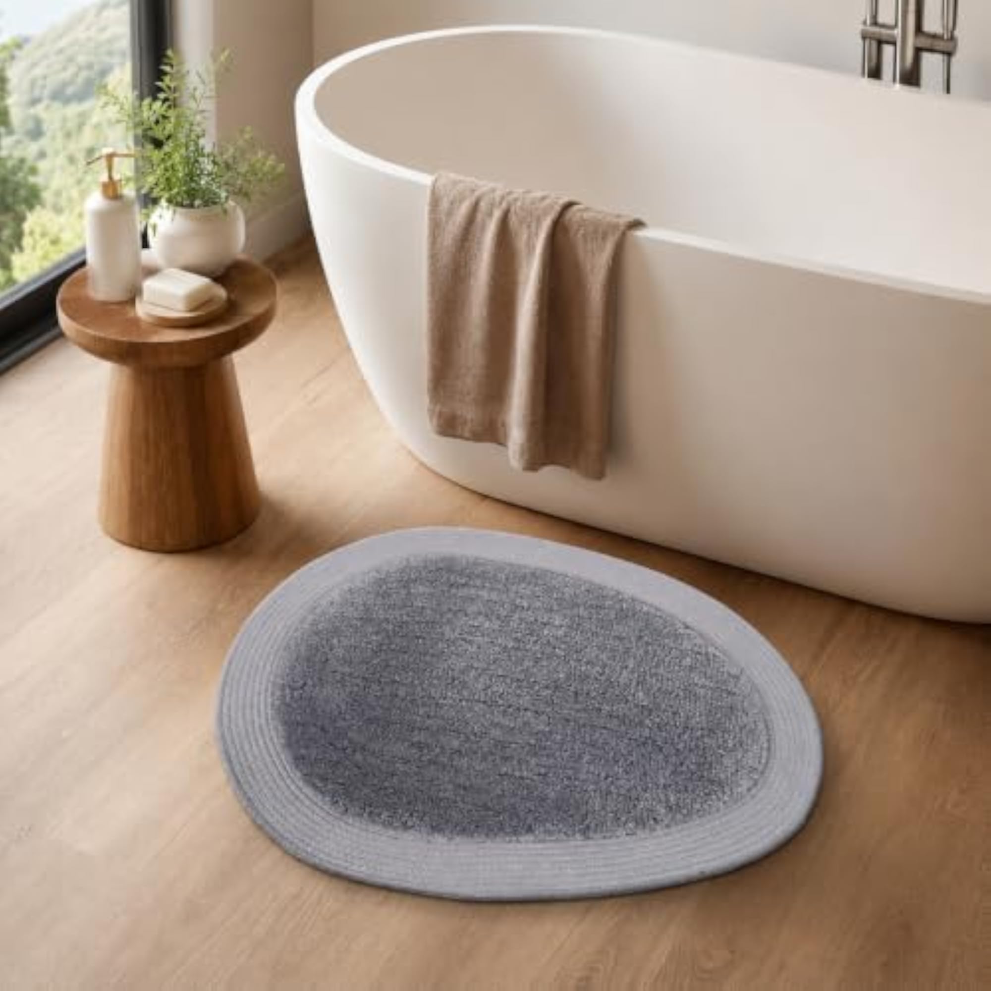 Microfiber Bath Mat, Soft & Absorbent Rug