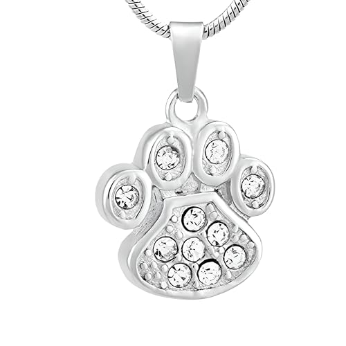 Collier patte de chat chien argent 925 chaîne animale pendentif femme
