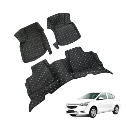 Tapis de voiture en cuir de luxe doublure de sol chic pour Sail - 2
