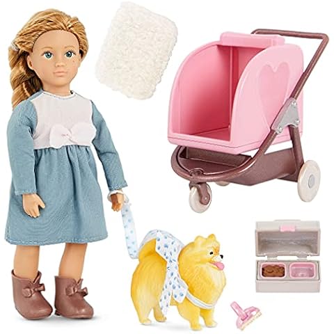Lori 62243455283 6" Doll W/PET & Accessories, Siena Cover