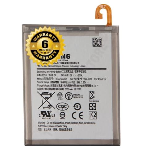 Image of THE BATTERY STORE Original EB-BA750ABU Battery for Samsung Galaxy A10 SM-A750 SM-105F5F / SM-A730X / A730X / A750 Battery with 6 Month Warranty ****(Q155)