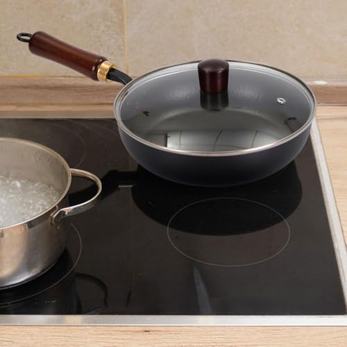 Wok de Hierro Antiadherente con Mango de Madera 24cm miniatura 4