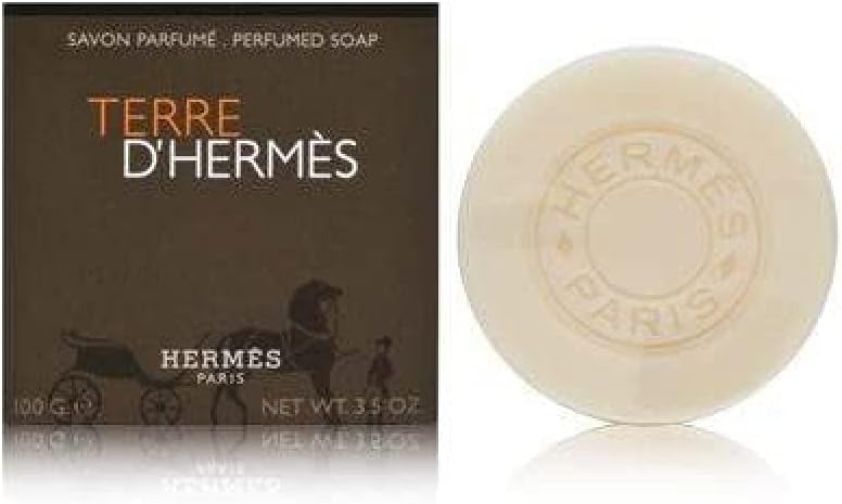 Hermes Terre D' Hermes By Hermes For Men Perfumed Soap, 3.5-Ounce / 100 G