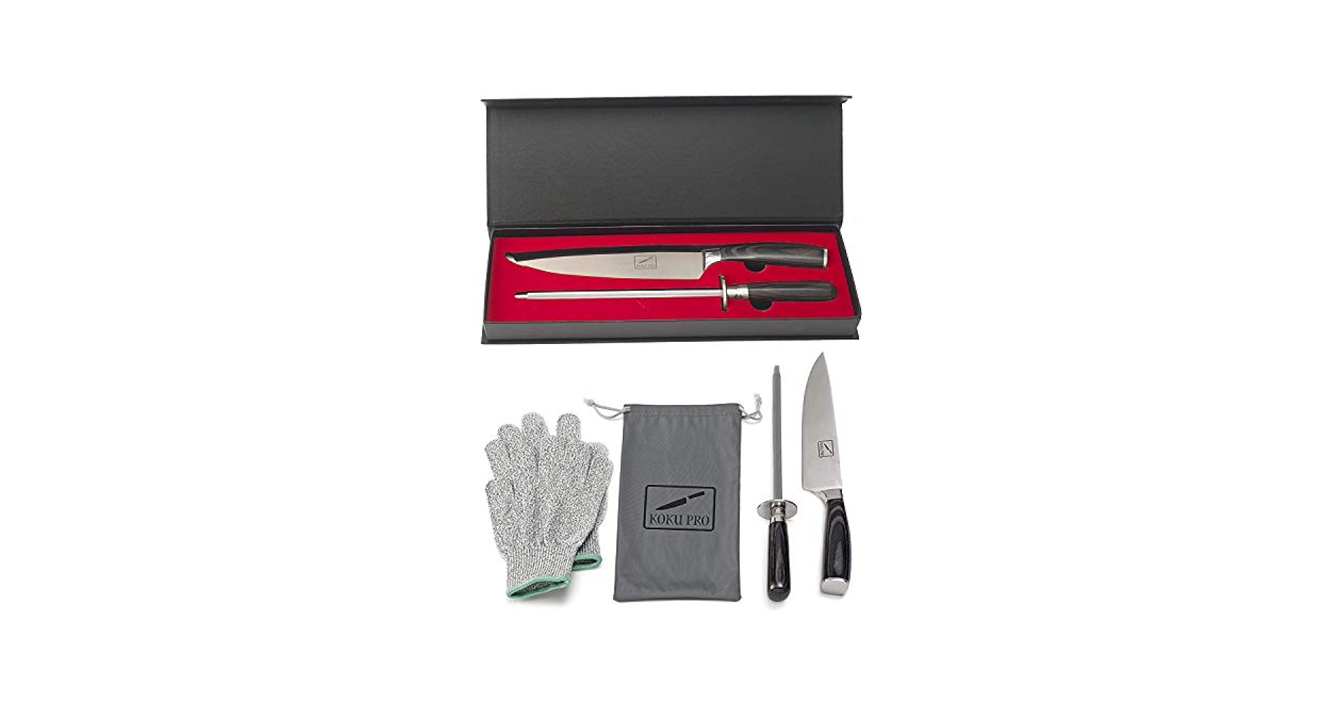 Amazon.com: Koku Pro Japanese Knife - Super Sharp 8” Chef