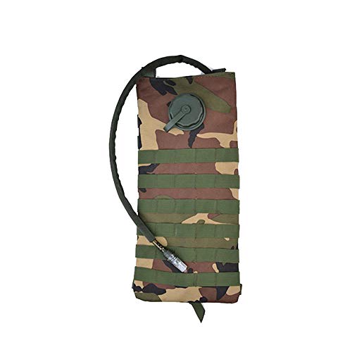 Outdoor Sports Hiking Bag Tactical Assault Combat Camouflage Tactical Molle Water Pack 2.5/3L Hydration Pack - WL