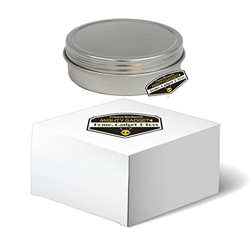 Mighty Gadget (R) 4 oz Round Tins Screw Lid Container (24 pack) - Thumbnail 2