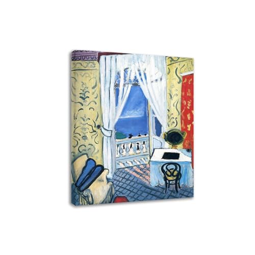 Tableau impression sur toile violon abstrait FITSEN encadré 30x39 cm