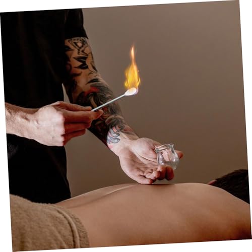 4pcs Herramienta Encendedor para Ventosas para Terapia Cupping Masajeadora Herramienta Encendedora Belleza Palitos de Algodón miniatura 6
