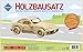 Donau Elektronik M865-4 Wood Design German Sports car, Multi-Colour