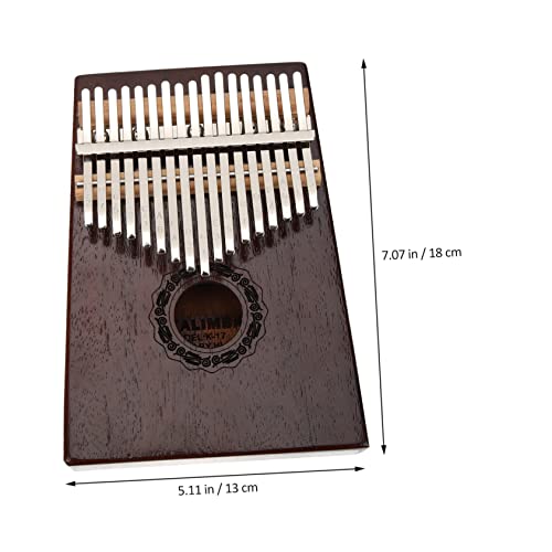 jojofuny 17 Piano De Polegar Instrumentos Infantis Tamanho De Bolso Piano De Polegar Piano De Polega