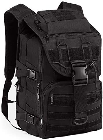 SUPERSUN 35L Military Tactical Backpack Large Waterproof Molle Bug Out Bag Army 3 Day Assault Pack
