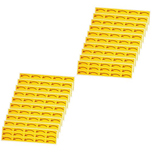 40 Flèches Autocollants Directionnels Amovibles pour Sol et Mur