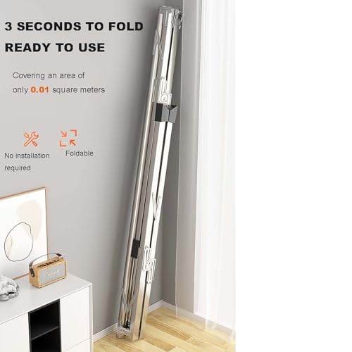 Étendoir à linge pliable et démontable compact pour petit espace - 5