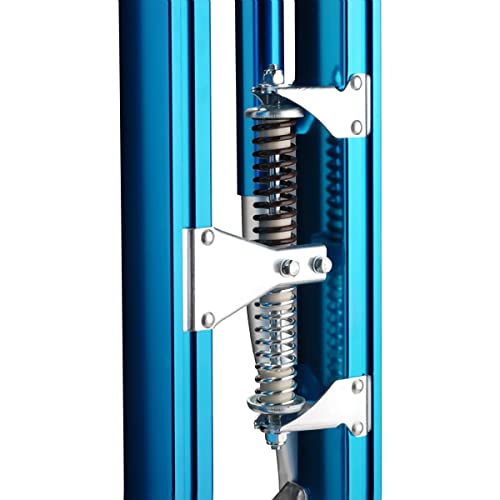 Pentagon Tool 1117 "Tall Guyz" Professional 18"-30" Blue Drywall Stilts Durable, Lightweight Aluminum Work Stilts Adjustable Lifts For Sheetrock Painting Or Cleaning - 18"-30" (Blue) #TOP2
