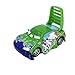 2PCS Portable Small Toy Car 1:55 Diecast Model Metal Body Racers for Preschool Kids 3+ Year Boy Gift (DJ+Green)