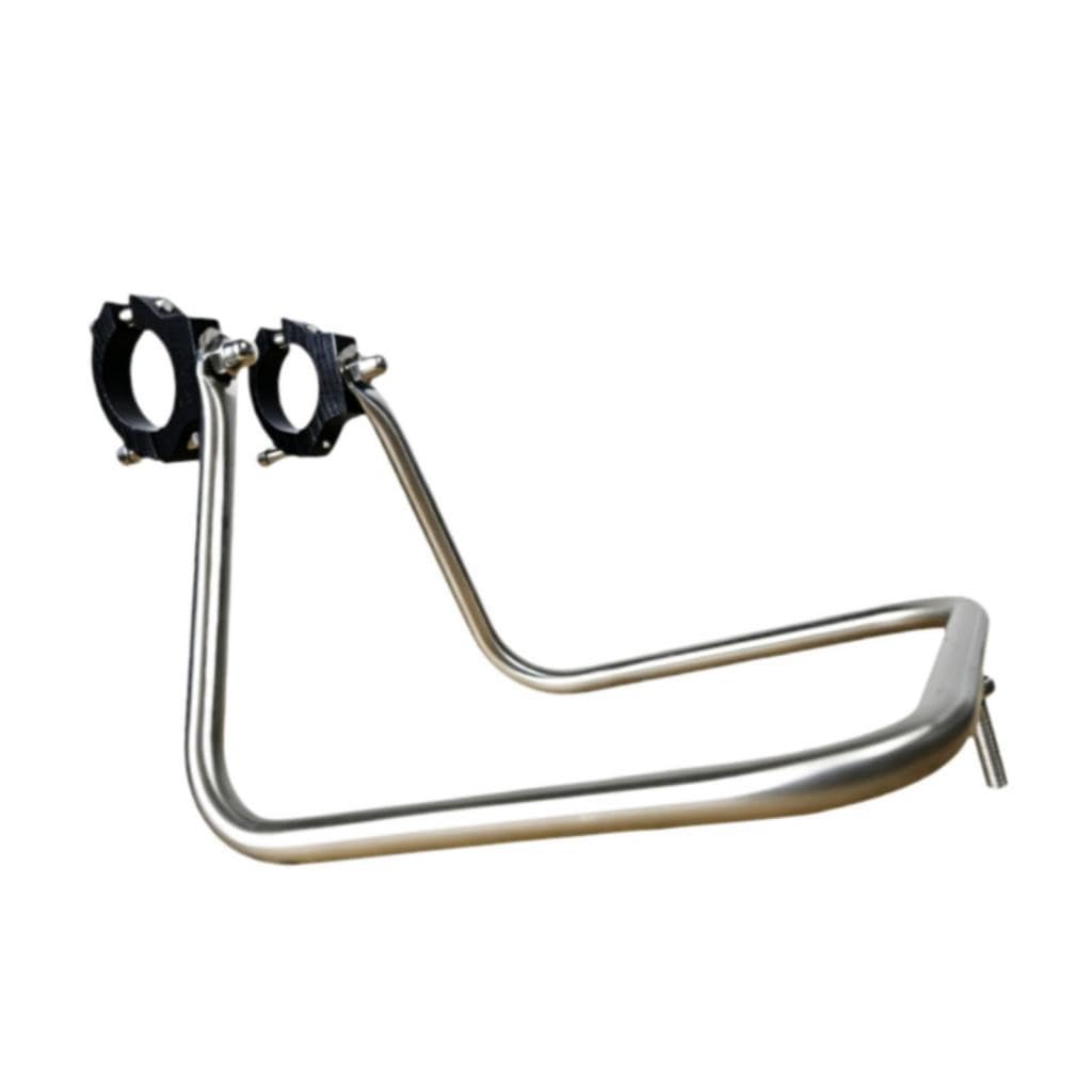 Fahrradträger Frontträger Gepäckhalter Edelstahlträger Aluminiumhalterung Transportzubehör Stabil für Pendler Tourenradler Und Stadtradfahren