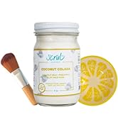 Clay Mask BUNDLE | Face Mask, Brush, and Bowl | Beauty Gift Set | Coconut, Orange, Pineapple | Ex...