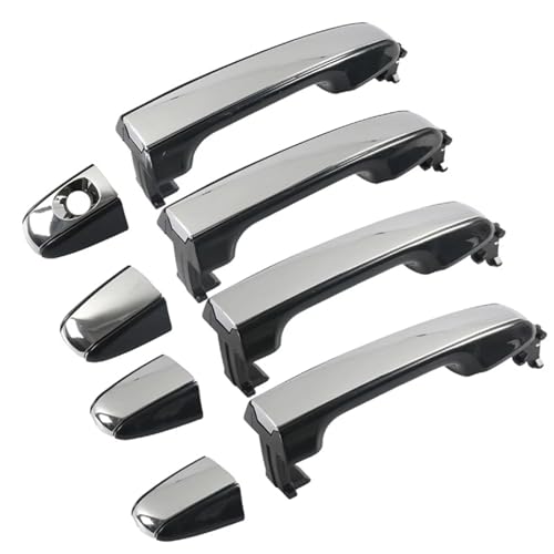 Couvre poignée de porte pour Camry 2012-2017 Lot de 4 pièces extérieures