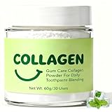 Collagen Smile Strengthening Collagen Powder, Collagen Tooth Powder for Gums - Hydroxyapatite Toothpaste Care, Keep Firm, Healthy & Strong (1)