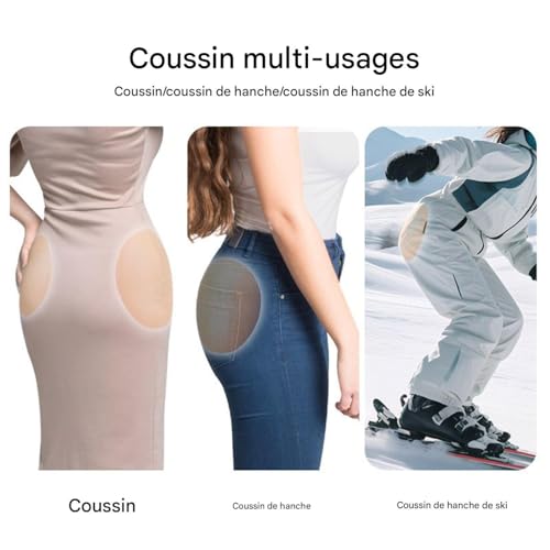 Coussinets de hanche contre les complexes de silhouette en danse - 5